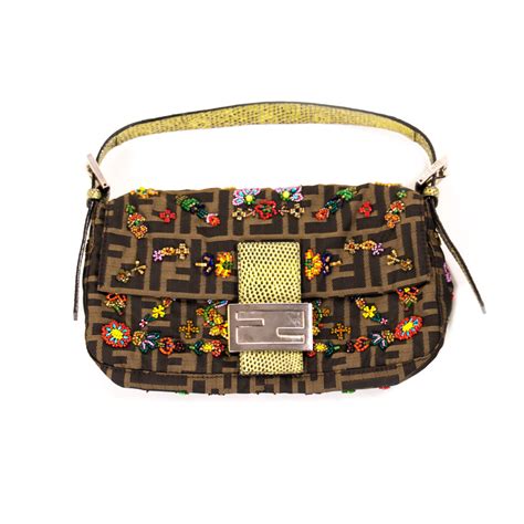 replica fendi beaded baguette|genuine fendi baguette.